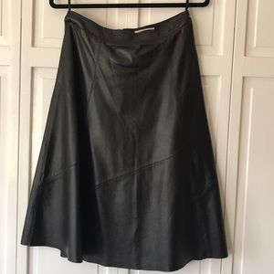 Banana Republic Heritage Collection leather skirt